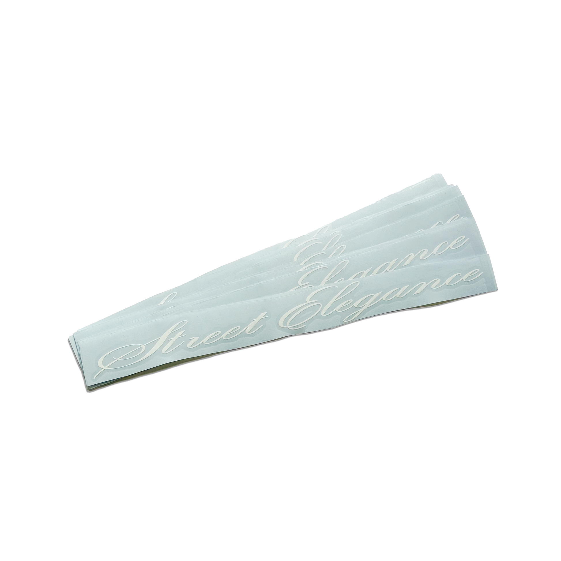 street elegance die-cut sticker